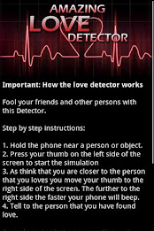 Amazing Love Detector poster 1
