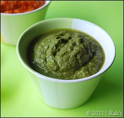 Green chutney Green chutney