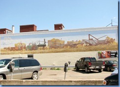 2065 Saskatchewan Moose Jaw historic downtown  - Murals of Moose Jaw - Old Time Threshing Bee