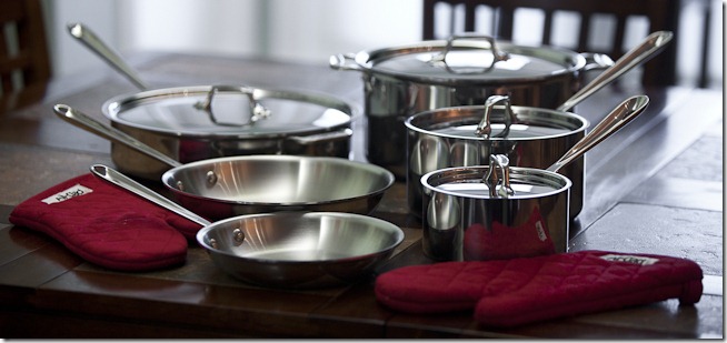 All-Clad Stainles Steel Pots and Pans