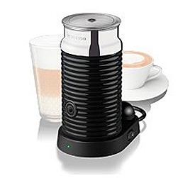 NESPRESSO PIXIE STAINLESS STEEL COFFEE MACHINES Aeroccino 3  OFFER ultimate experiencemilk froth cappuccinos, lattes award winning Red Dot sleek stainless steel panelled design, automatic brewing easy maintance, energy saving