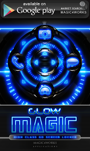 【免費個人化App】Glow Magic Digital Clock-APP點子