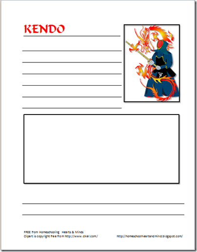 kendo notebook page wide lines