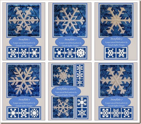 Snowflake series covers