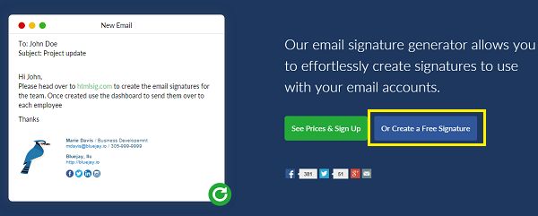 Chữ ký email HTML Chữ ký email HTML