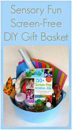 150  Screen-Free Activities for Kids DIY Gift Basket