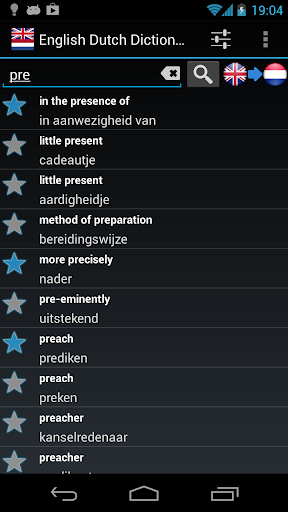 Offline English Dutch Dict.