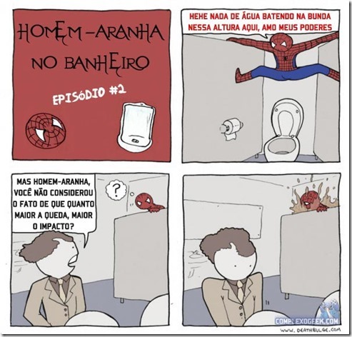 Restroom-Spiderman