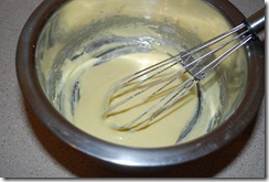 Egg yolk-cornstarch mixture