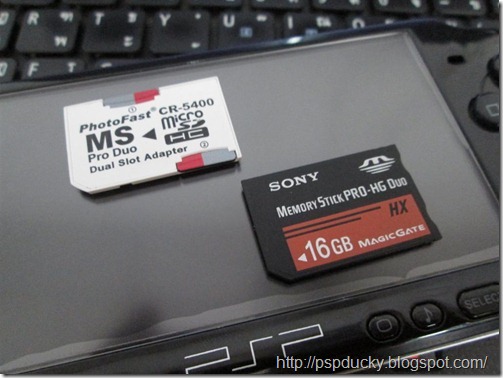 มือใหม่ใช้ PSP ตอนที่ 3 การใช้งาน Photofast CR-5400 ตัวแปลง MicroSD ...