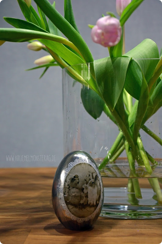 Zartrose Tulpen (05) in der Rundvase am Friday Flowerday