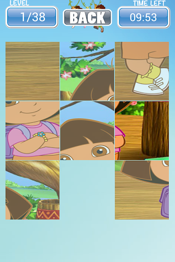 Dora Kids Puzzle Game