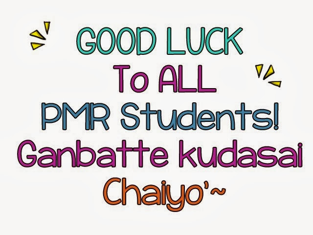 pmr good luck