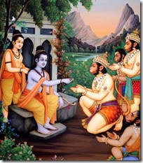 [Rama and Lakshmana with the Vanaras]