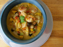 Shrimp and Cod Green Curry