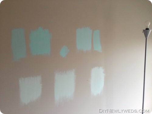 Choosing a turquoise paint color