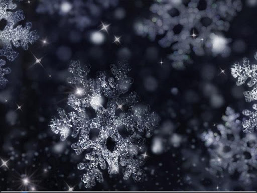 Beautiful snowflake Wallpaper
