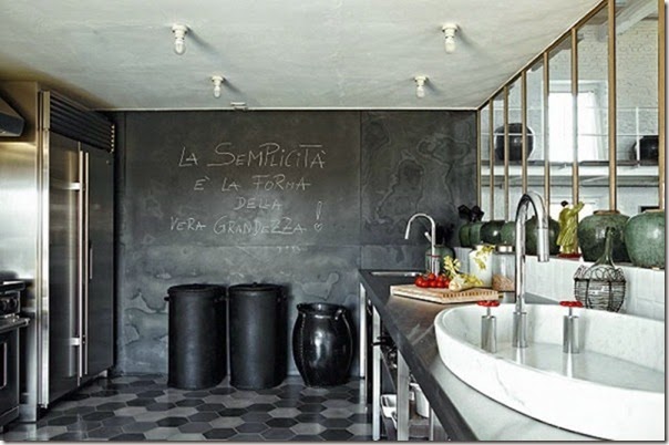 Cucine e pareti vetrate case e interni Parete vetro cucina
