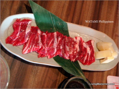 Watami: Self-grilled Short Ribs