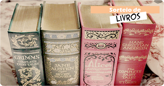 sorteio de livros sorteio de livros