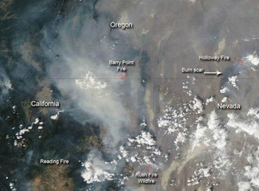 Barry and Holloway fires