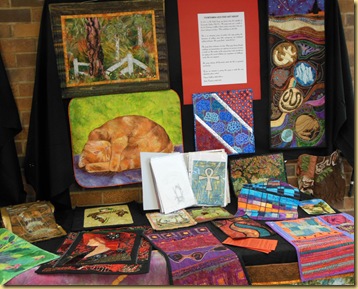 Art Quilt display