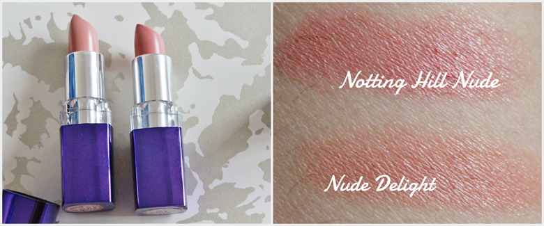 rimmel moisture renew lipstick nude delight notting hill nude swatch review