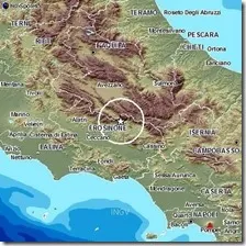 Terremoto in provincia di Frosinone