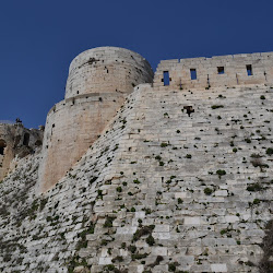 Kark de los Caballeros. Arquitectura militar gótica. Fortaleza de los cruzados.