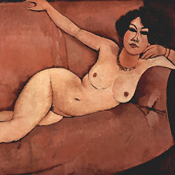 Modigliani, Akt auf Sofa (Almaiisa)