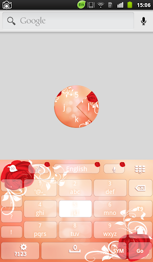 【免費個人化App】Red Roses Keyboard-APP點子