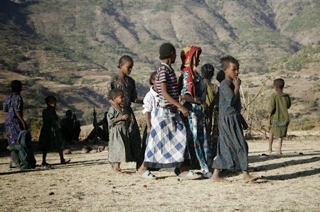 Trekking Muntii Simien - Etiopia: La plimbare prin satul Mekarabya