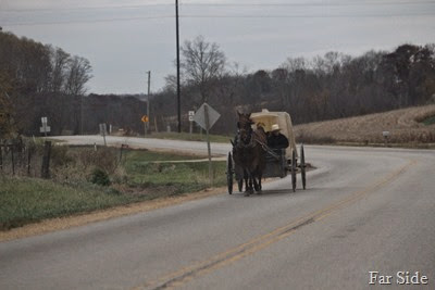Amish School children on their way to school
