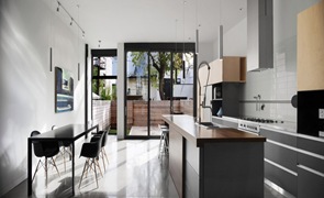 Cocina de diseño cocina-de-diseño-Casa-E3-Natalie-Dionne-Architecte