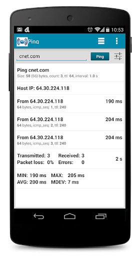 Ping-Network Checking