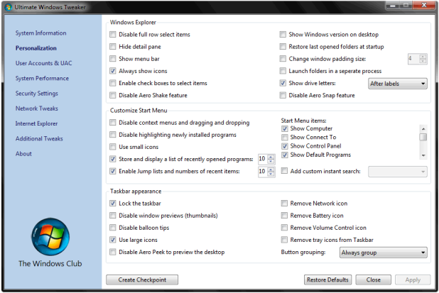 Tweak Windows for Faster, Stable & Secure Experience