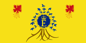 Flag of Elizabeth II, Queen of Barbados