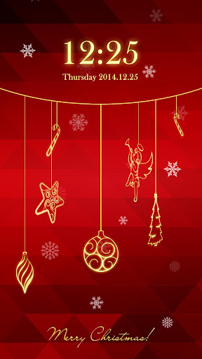 【免費個人化App】Xmas hangings Live GO Locker-APP點子