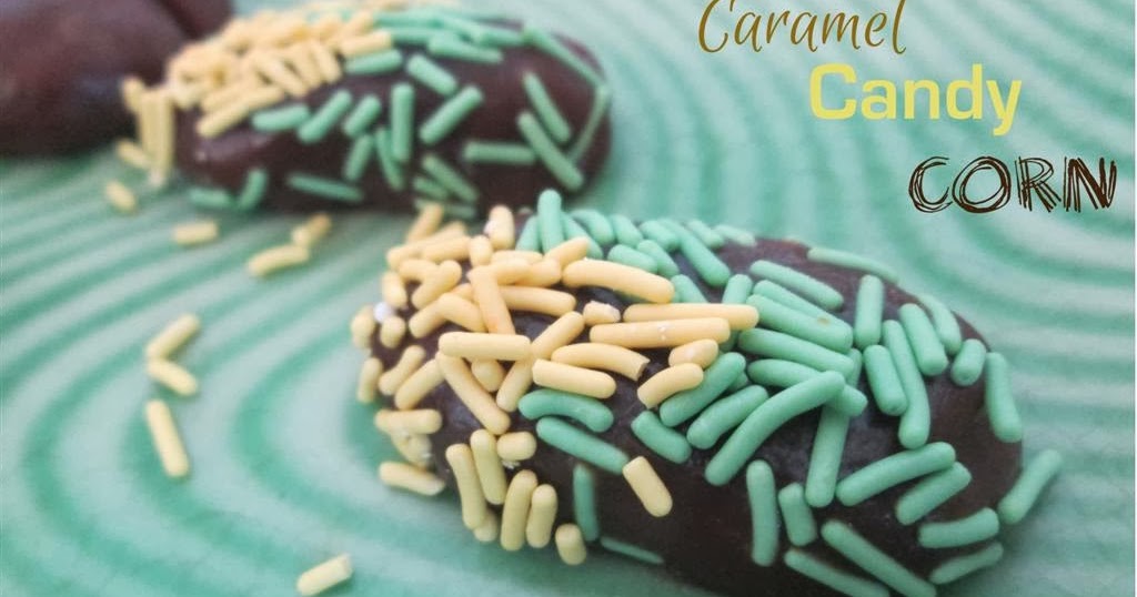 The DoItYourself Mom DIY Caramel Candy Corn and Pumpkins