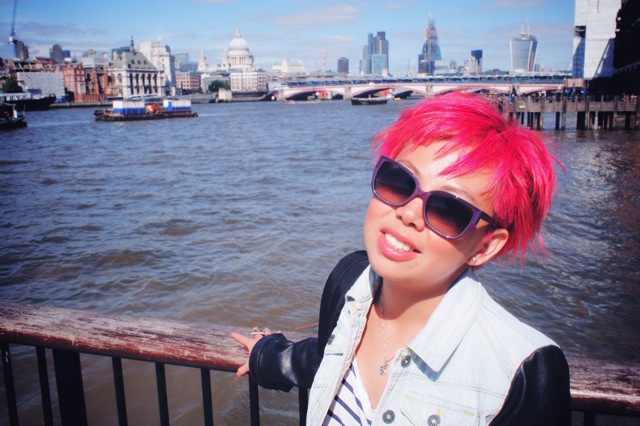 me at millennium bridge 2