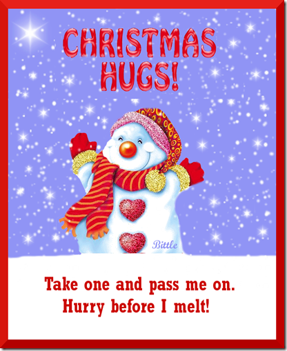 christmas hug