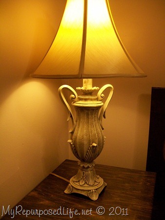 glazed lamp