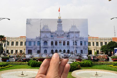Ấn tượng Việt Nam “xưa và nay” qua bộ ảnh lồng trong ảnh, Phóng sự ảnh
