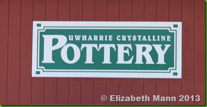 UWarrie Crystallince pottery sign