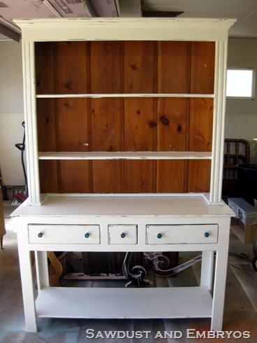 Brenda S Hutch Modification And Stencil Reality Daydream So Nick Set Out To Enclose The Open Bottom Area And Put In A Shelf 4 Doors Along Front Believe It Or Not We Get Project Like This