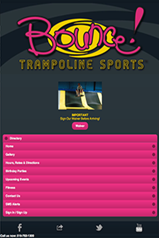 Bounce Trampoline Sports