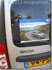 Frankrijk met de Dacia Logan MCV 01