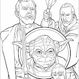 STAR WARS COLORING PAGES