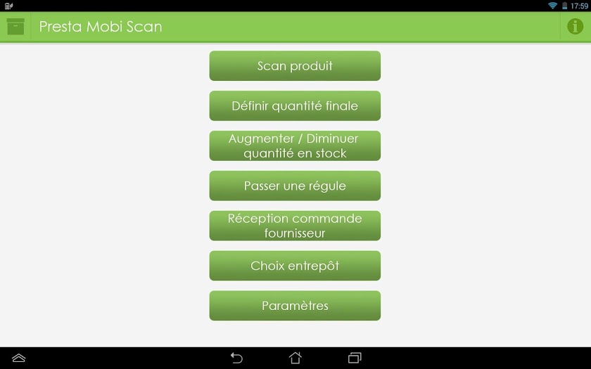 Presta Mobi Scan Screen 2