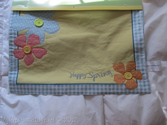 happy spring placemat